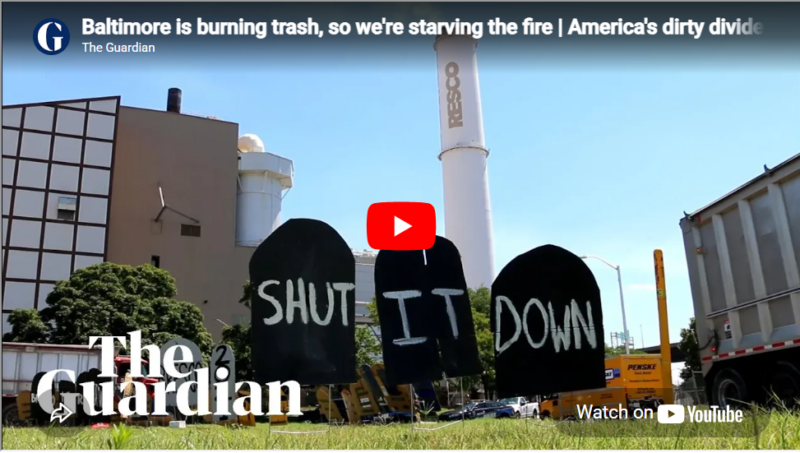 Baltimore is burning trash, so we're starving the fire | America's dirty divide