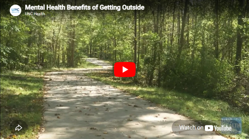Mental Health Benefits of Getting Outside