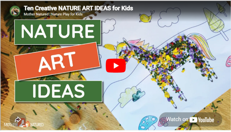Ten Creative Nature Art Ideas for Kids