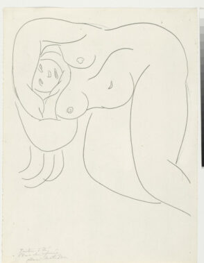 Study for “Tristesse d’été” (refused etching)
