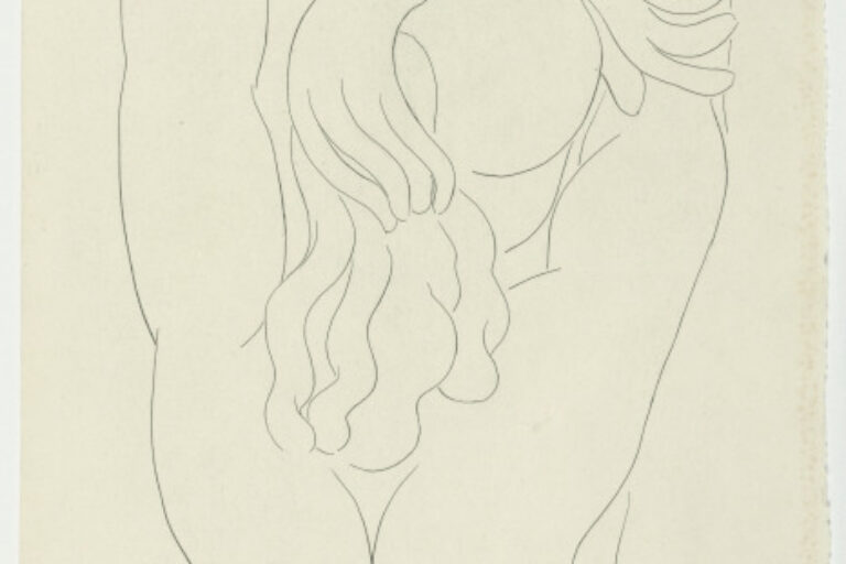 STUDY FOR "WHAT SILK WITH BALM FROM ADVANCING DAYS" (REFUSED ETCHING)