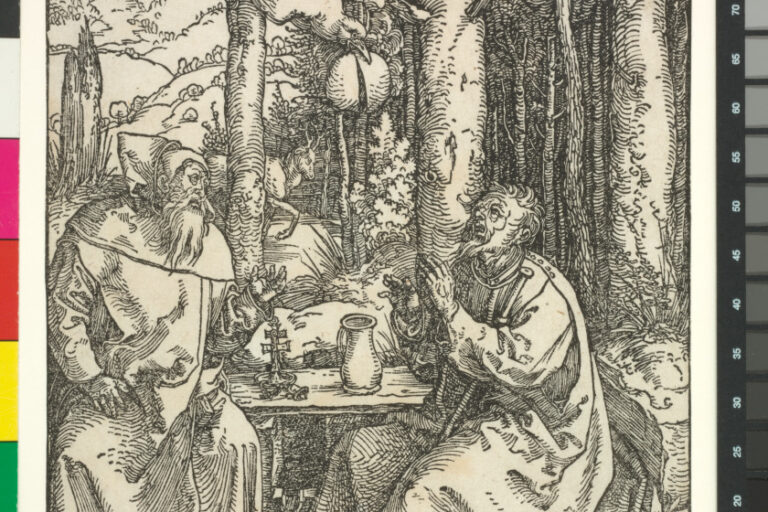 SAINTS ANTHONY AND PAUL IN THE WILDERNESS