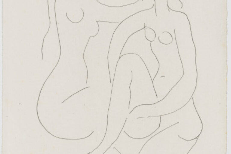 ARRANGING THE HAIR OF HÉRODIADE (REFUSED ETCHING)