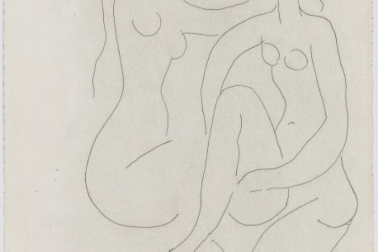 ARRANGING THE HAIR OF HÉRODIADE (REFUSED ETCHING)