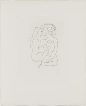 La coiffure d’Hérodiade (refused etching)