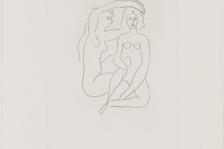 ARRANGING THE HAIR OF HÉRODIADE (REFUSED ETCHING)