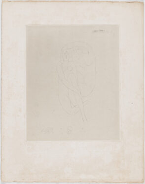 La coiffure d’Hérodiade (refused etching)