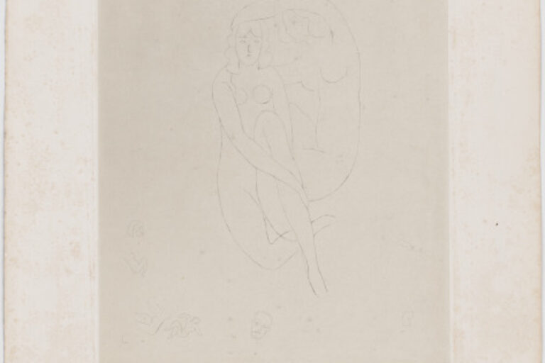 ARRANGING THE HAIR OF HÉRODIADE (REFUSED ETCHING)