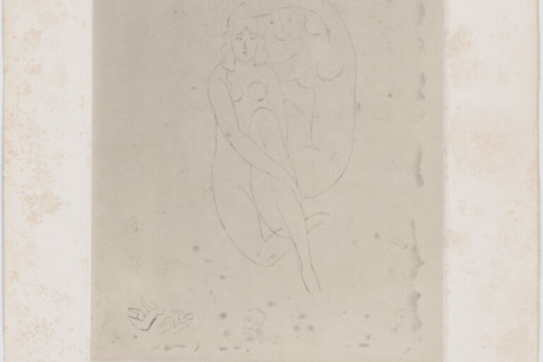 ARRANGING THE HAIR OF HÉRODIADE (REFUSED ETCHING)