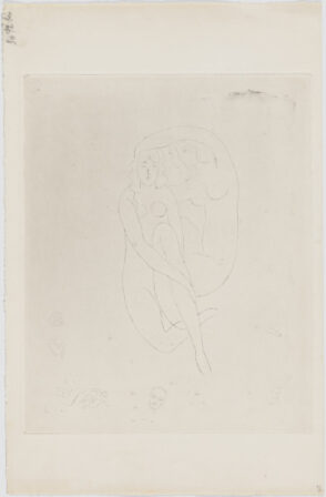 La coiffure d’Hérodiade (refused etching)