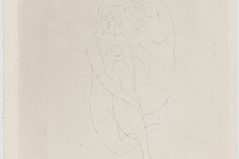 ARRANGING THE HAIR OF HÉRODIADE (REFUSED ETCHING)