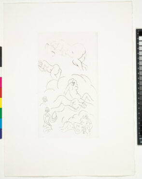 The Nymphs (refused etching)