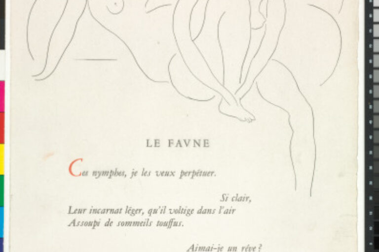 NYMPHS (REFUSED ETCHING ON PAGE PROOF)