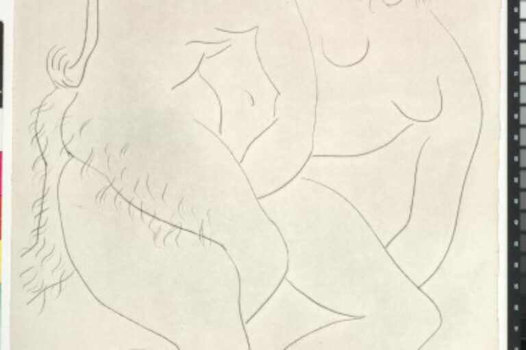 NYMPH AND FAUN (REFUSED ETCHING)