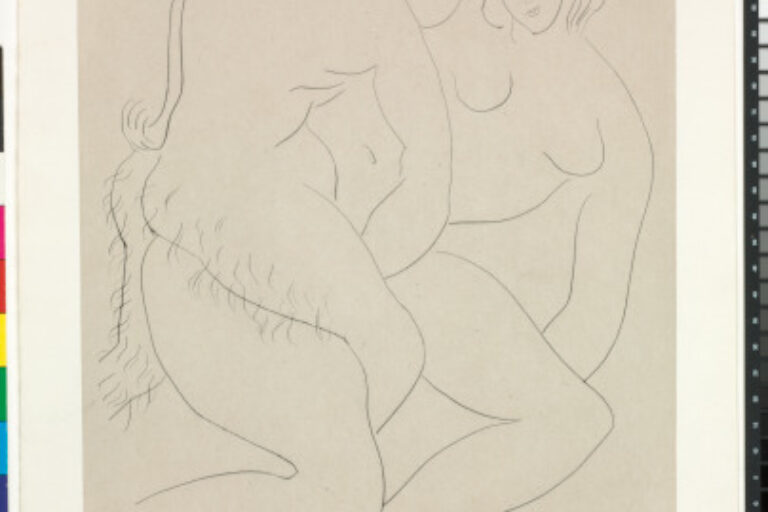 NYMPH AND FAUN (REFUSED ETCHING)