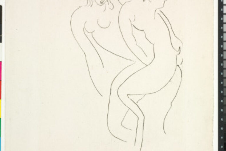 NYMPH AND FAUN (REFUSED ETCHING)