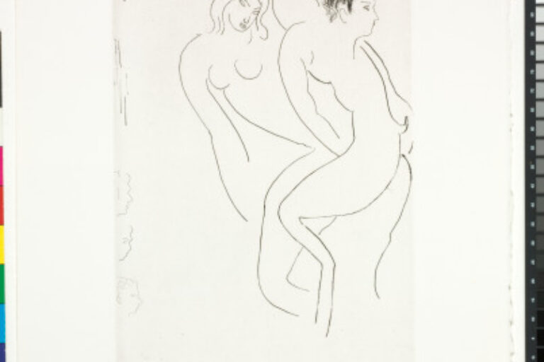NYMPH AND FAUN (REFUSED ETCHING)