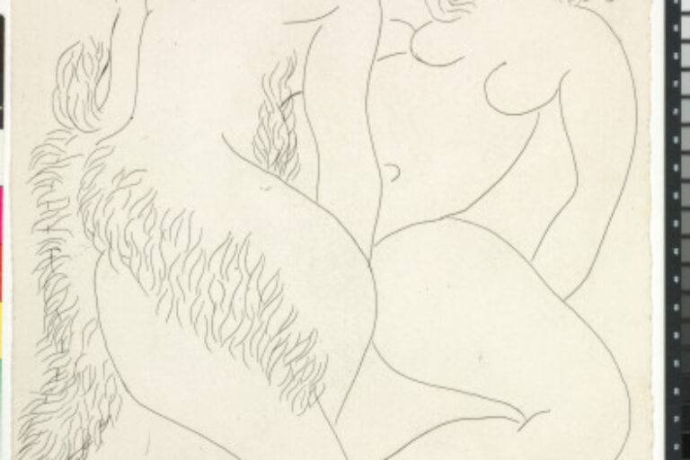 NYMPH AND FAUN (REFUSED ETCHING)