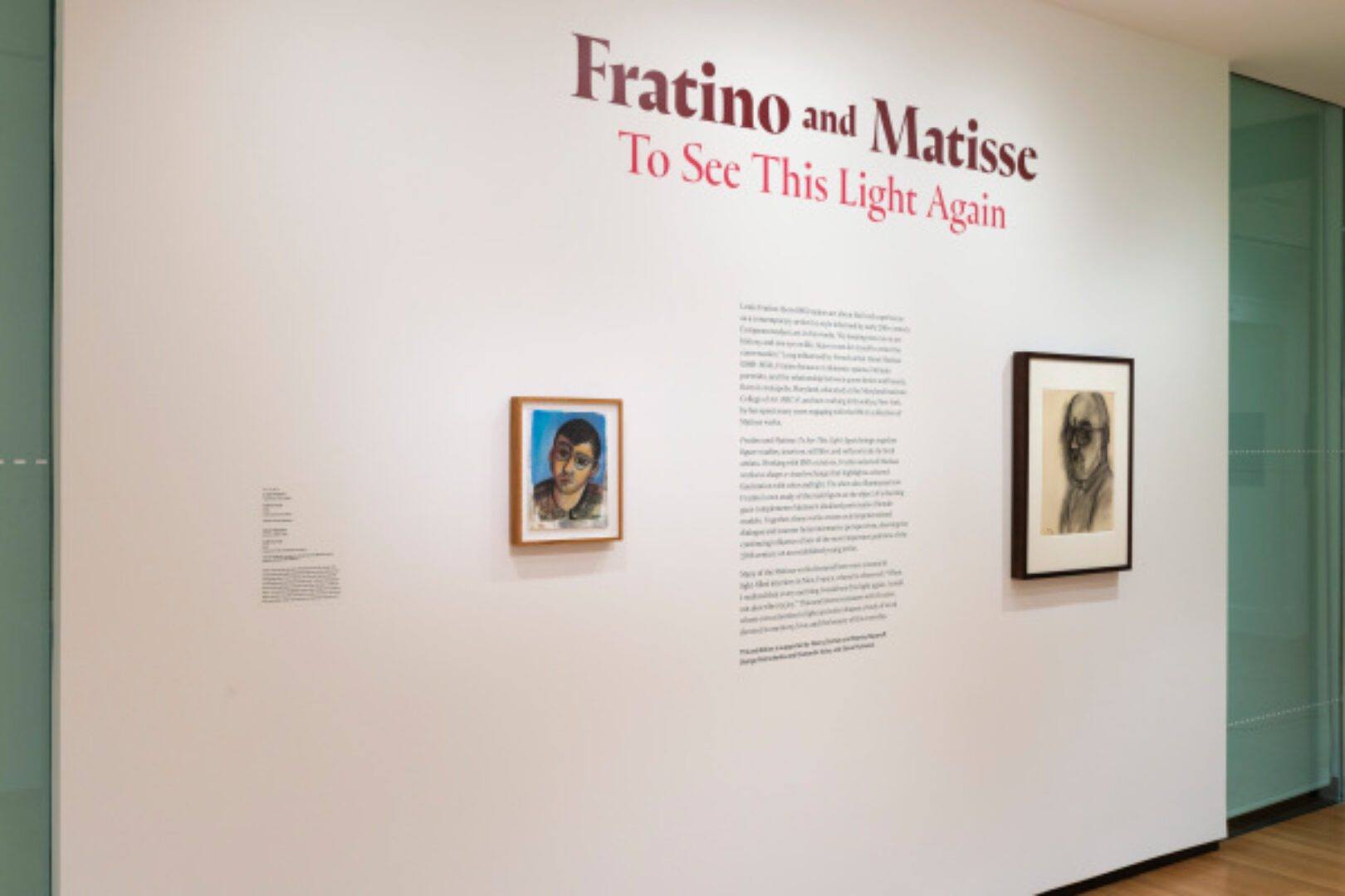Fratino and Matisse: To See This Light Again